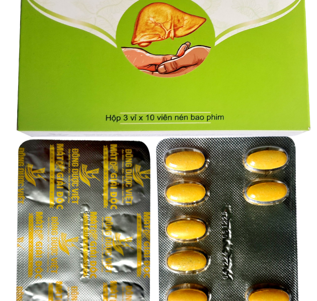 M&aacute;t gan giải độc